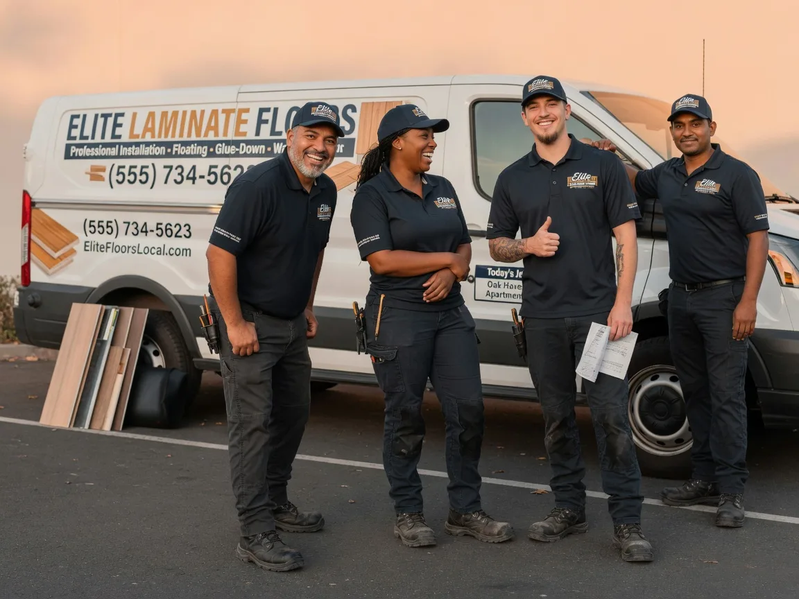 Laminate flooring installation company in Poway, CA